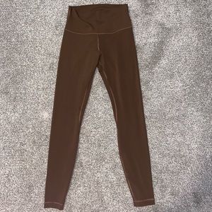LuluLemon Align Leggings Java